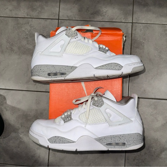 Air Jordan white Oreo cement size 14